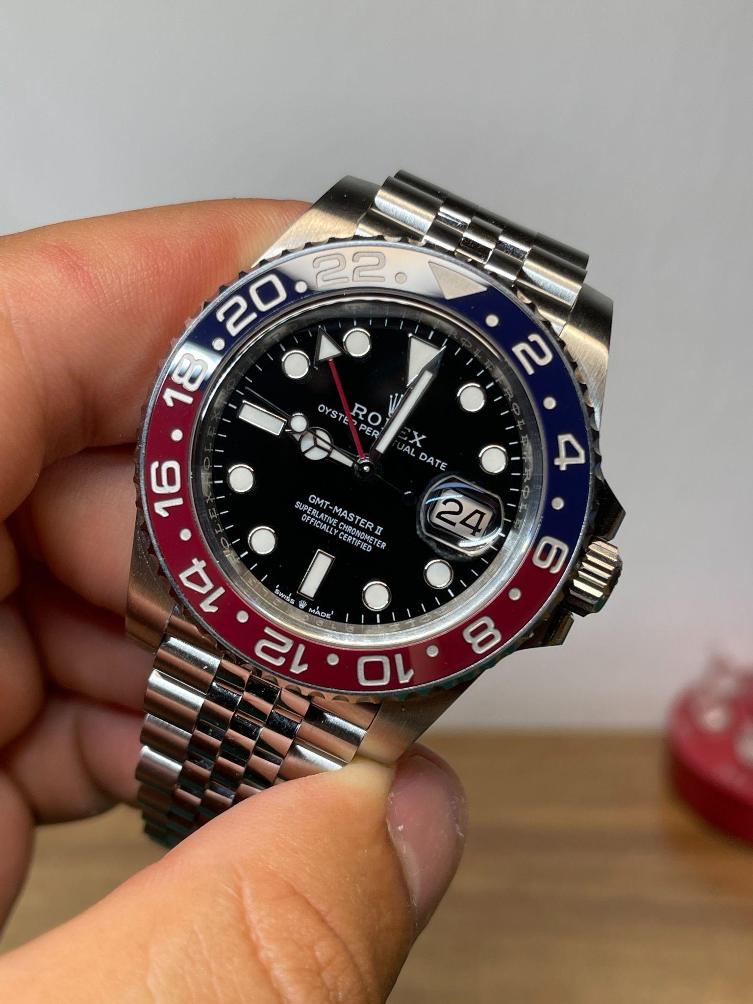 GMT-Master II 126710BLRO — Super Custom Pepsi V3 · ARF V3 SH3285 · Jubilee · Modified Build — thumbnail 11