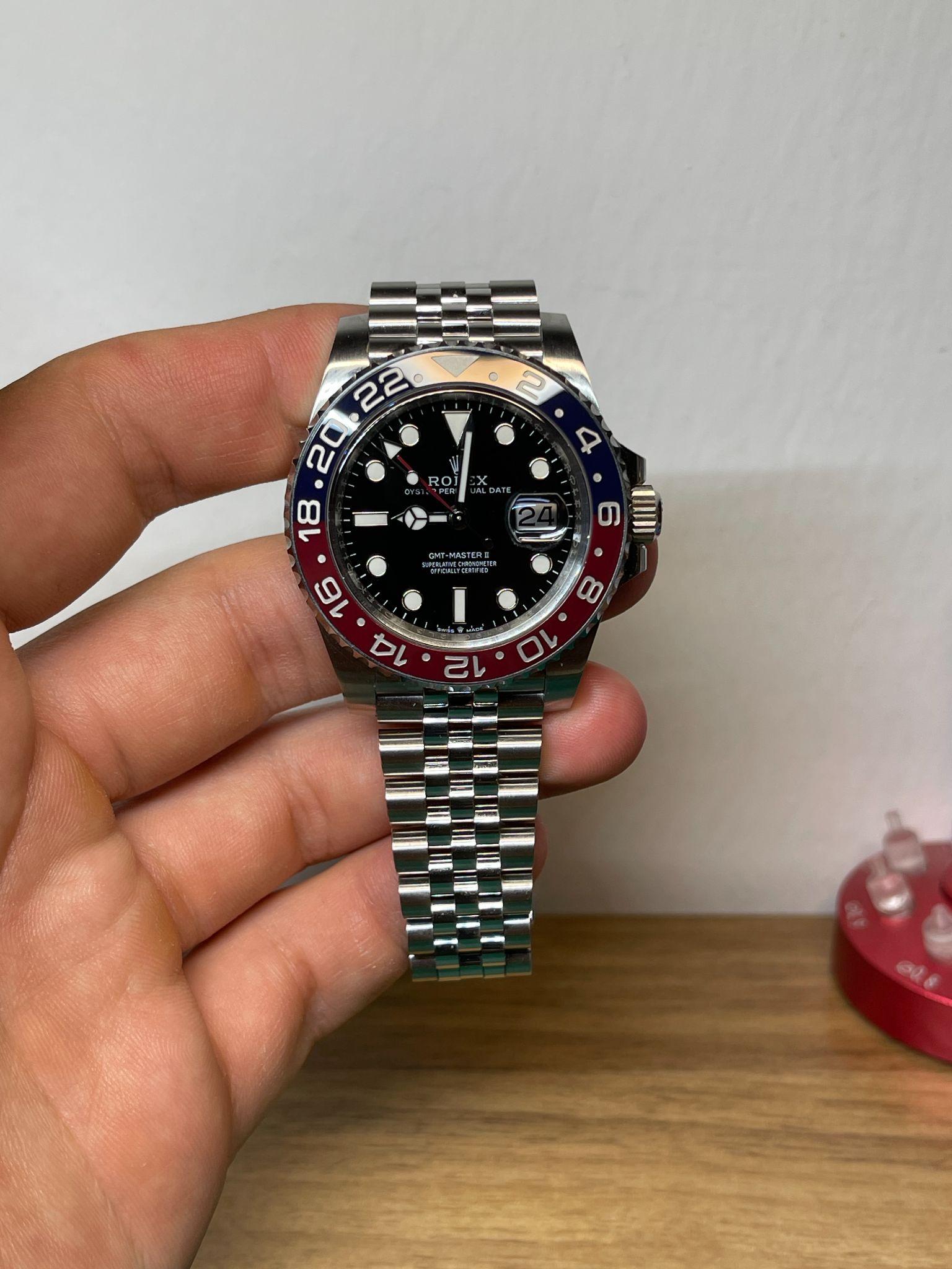 GMT-Master II 126710BLRO — Super Custom Pepsi V3 · ARF V3 SH3285 · Jubilee · Modified Build — thumbnail 12