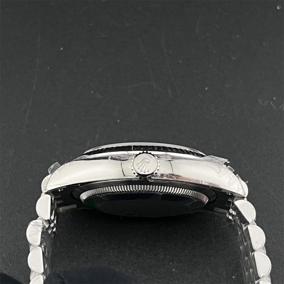 Datejust 36 126234 — Acero 904L VSF V2 1:1 Best Edition · Esfera Negra de Barras · Bisel Estriado · Jubilé · DD3235 — thumbnail 3