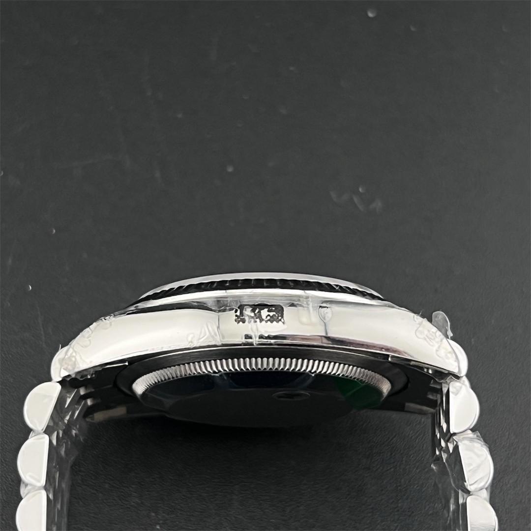 Datejust 36 126234 — Acero 904L VSF V2 1:1 Best Edition · Esfera Negra de Barras · Bisel Estriado · Jubilé · DD3235 — thumbnail 4