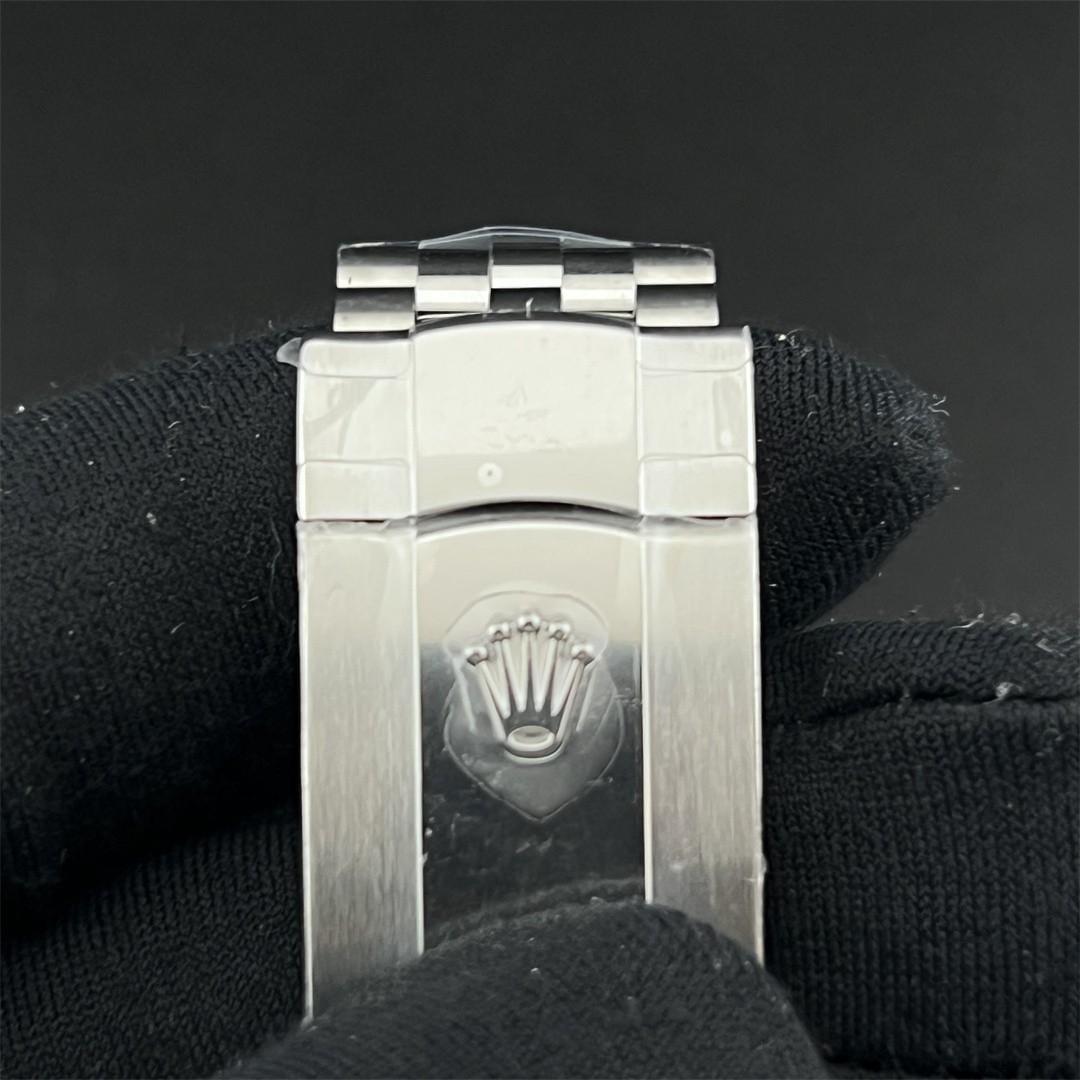 Datejust 36 126234 — Acero 904L VSF V2 1:1 Best Edition · Esfera Negra de Barras · Bisel Estriado · Jubilé · DD3235 — thumbnail 6