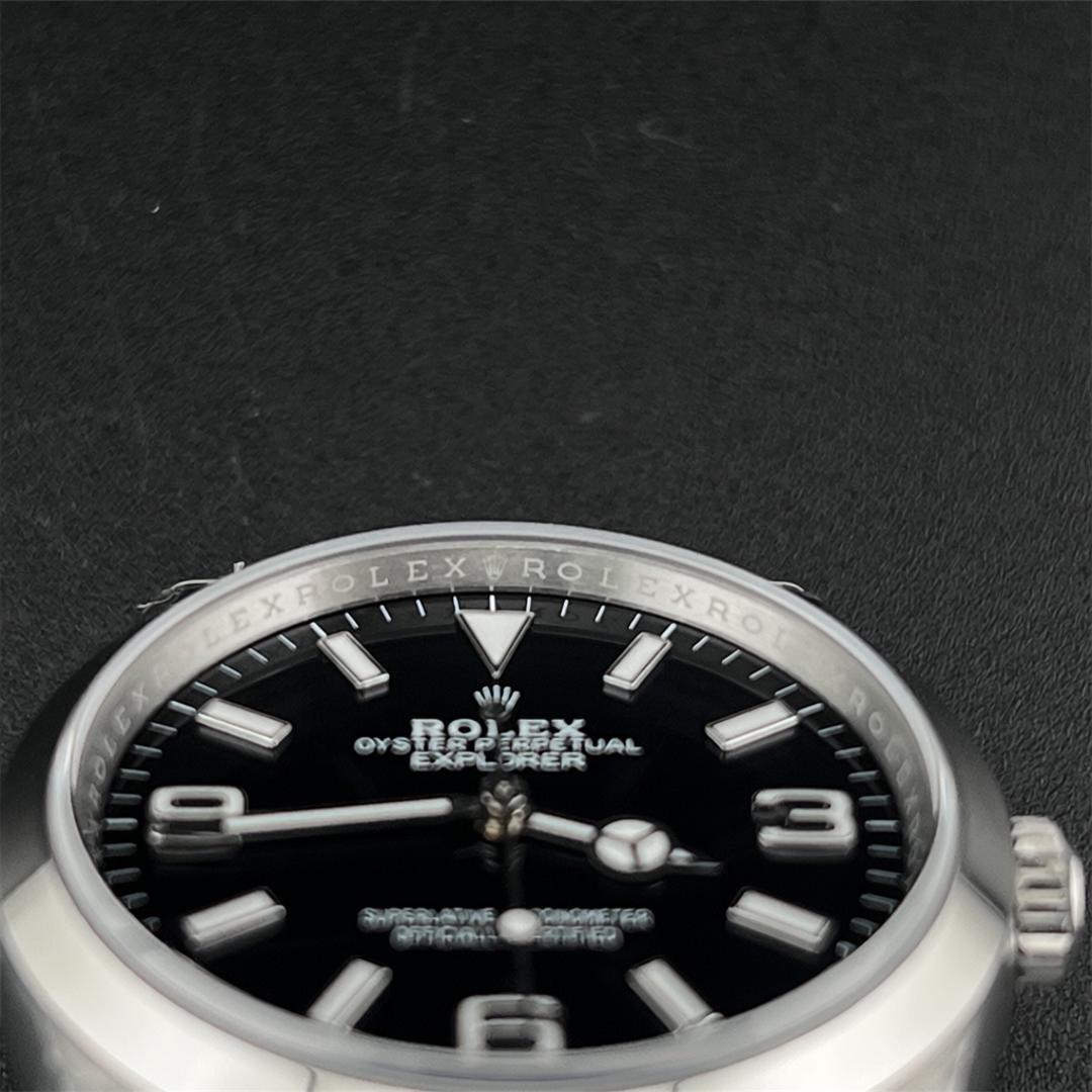 Explorer 36 124270 — 904L-Stahl VSF 1:1 Best Edition · Schwarzes Zifferblatt · VS3230 — thumbnail 2