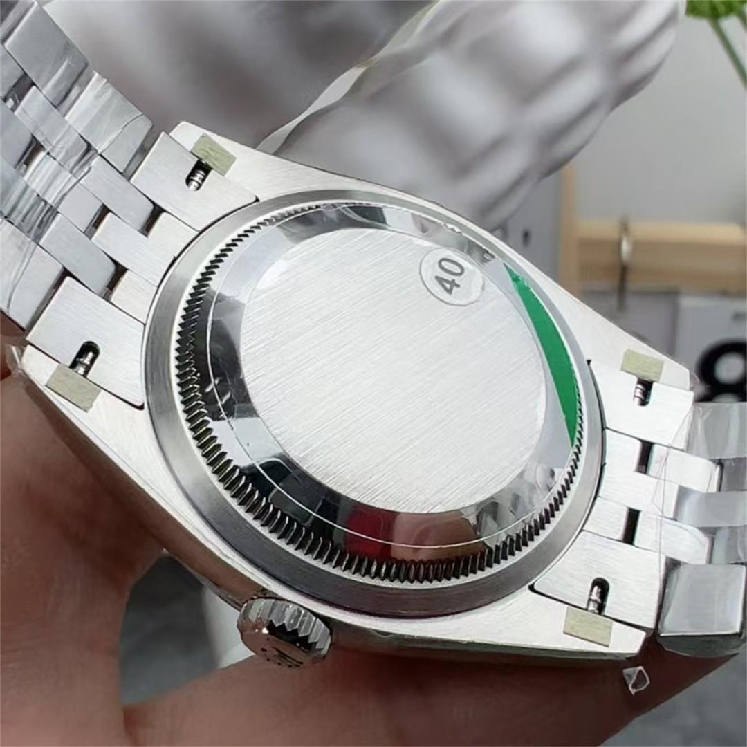 Datejust 36 126234 — Acier 904L VSF V2 1:1 Best Edition · Cadran Vert à Bâtons · Lunette Cannelée · Jubilé · DD3235 — thumbnail 8