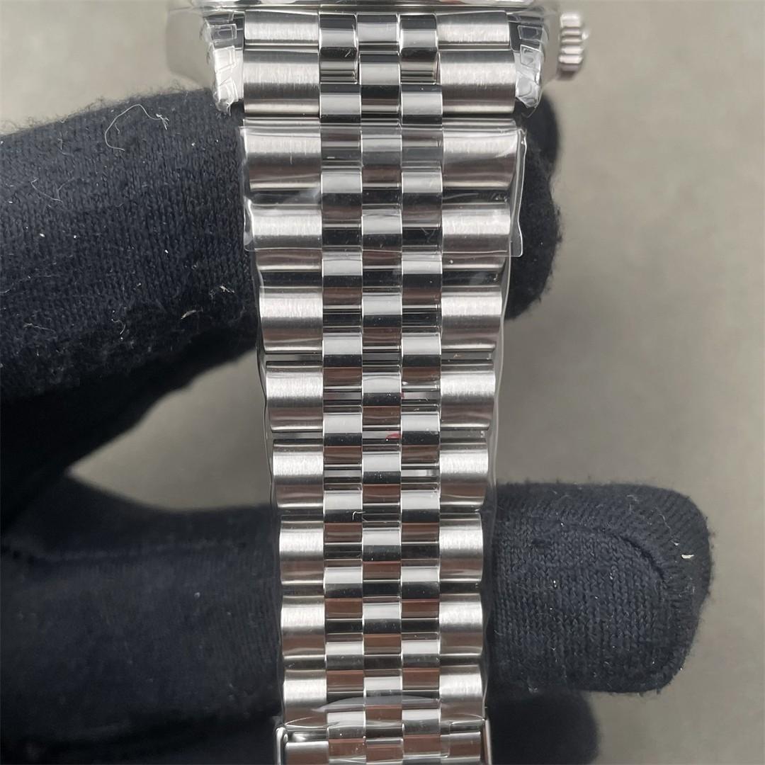 Datejust 36 126234 — 904L Steel VSF 1:1 Best Edition · Silver Stick Dial · Fluted Bezel · Jubilee · VS3235 — thumbnail 3