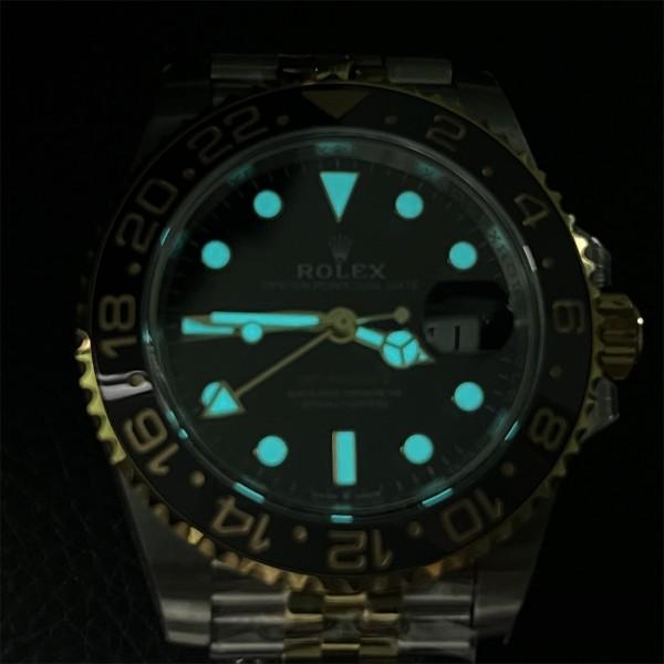 GMT-Master II 126713GRNR — ARF V2 « Gain Weight » 1:1 Best Edition · Acier 904L/Or · Cadran noir · Lunette céramique grise/noire · VR3285 — thumbnail 9