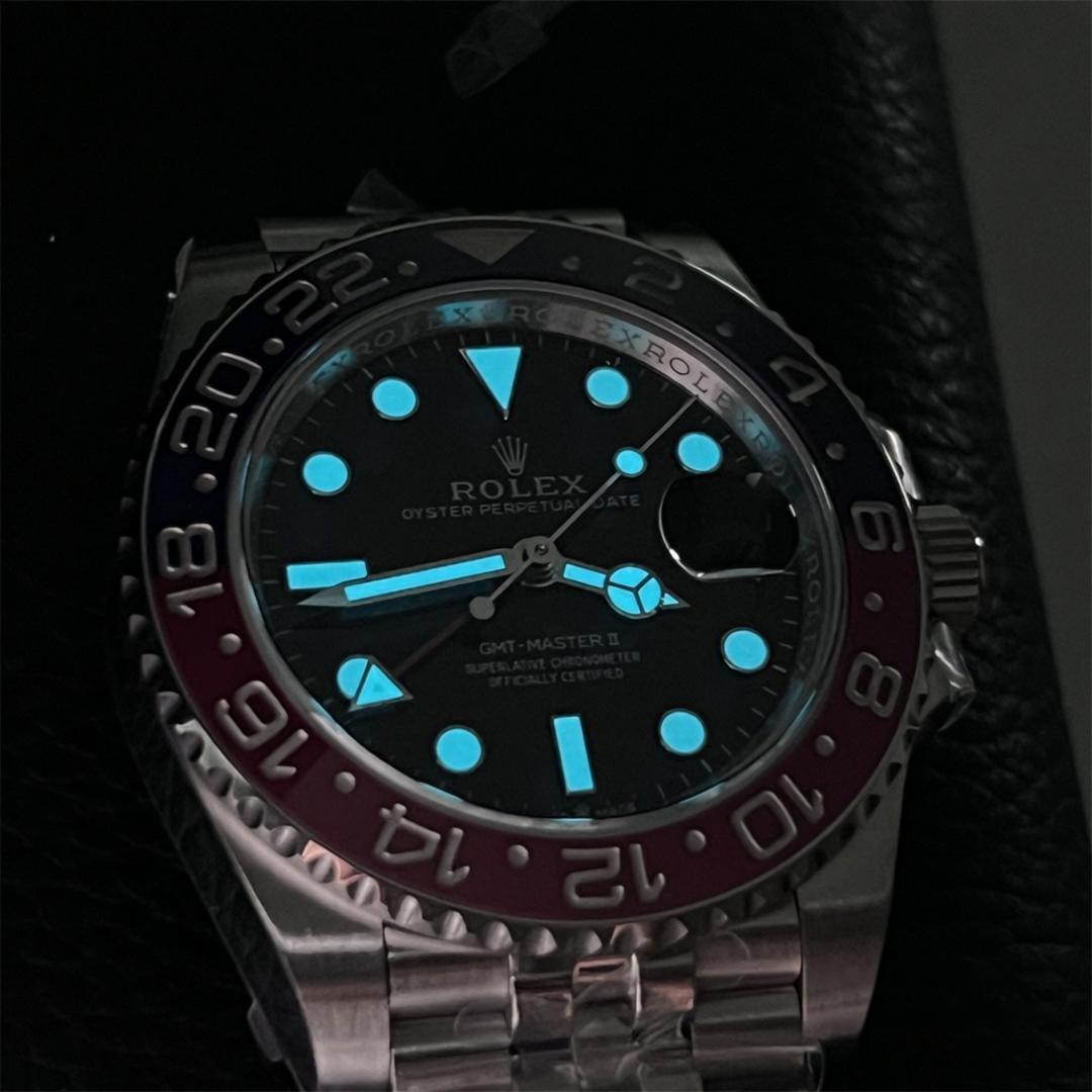 GMT-Master II 126710BLRO — 904L Steel VSF V3 1:1 Best Edition · Black Dial · Pepsi Bezel · DD3285 — thumbnail 9