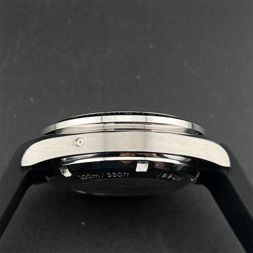 Speedmaster Racing 40mm — Acero 316L macizo · Esfera negra con subesferas negras · Bisel taquímetro · Cronó A7750 — thumbnail 4