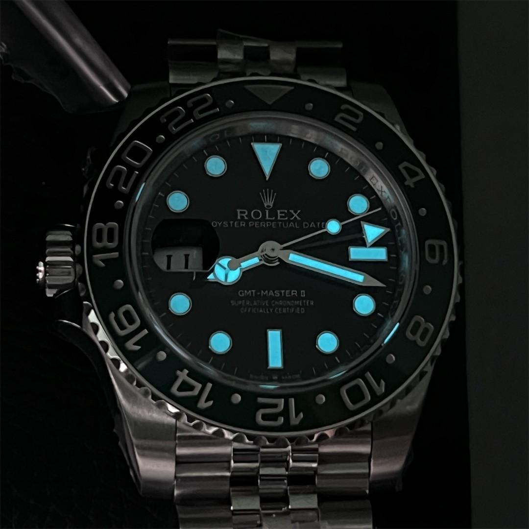 GMT-Master II 126720VTNR — Acero 904L VSF V3 1:1 Best Edition · Esfera negra · Bisel verde/negro · Jubilee · DD3285 — thumbnail 9