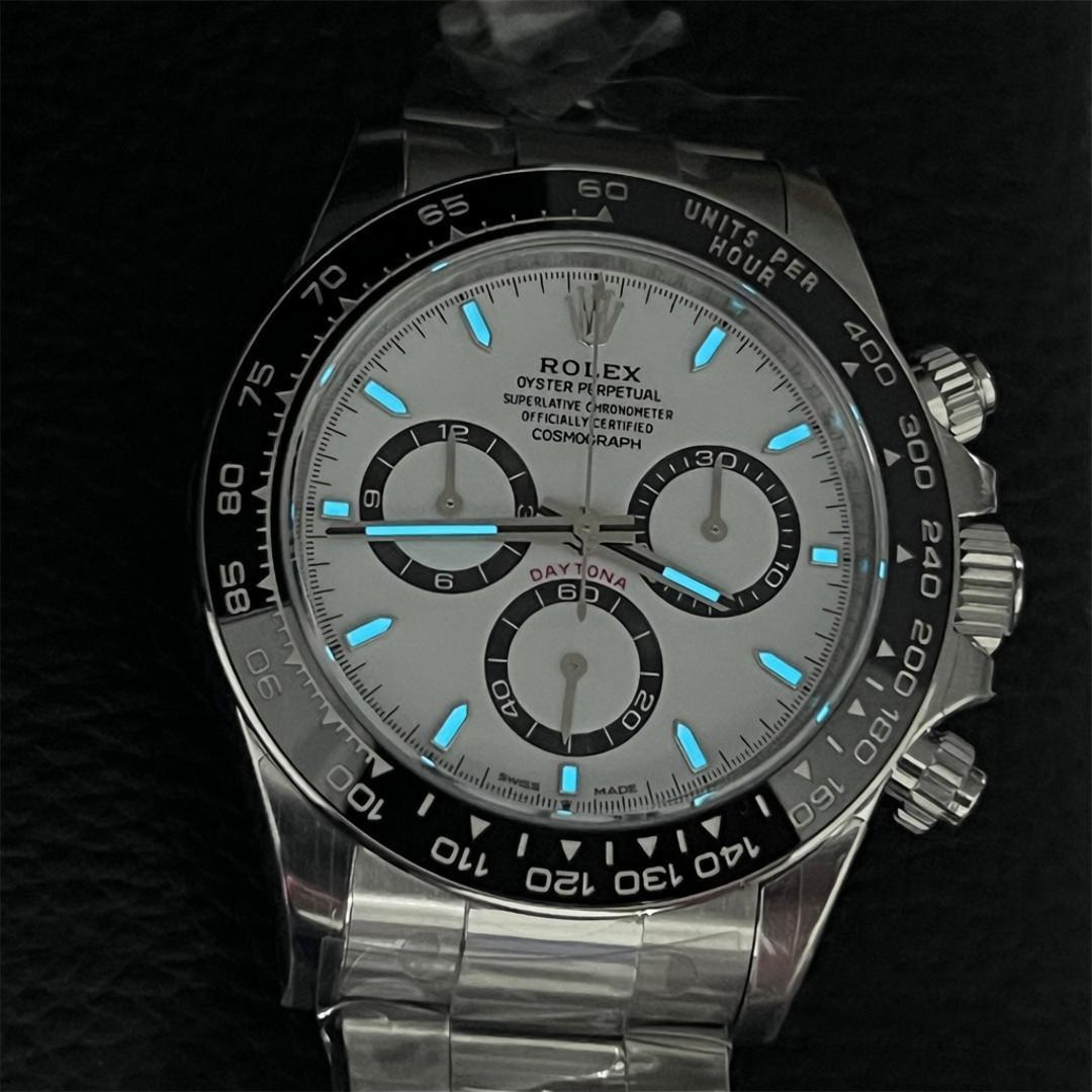 Cosmograph Daytona 126500LN — 904L Steel VSF 1:1 Best Edition · White Dial · Black Ceramic · DD4131 — thumbnail 9