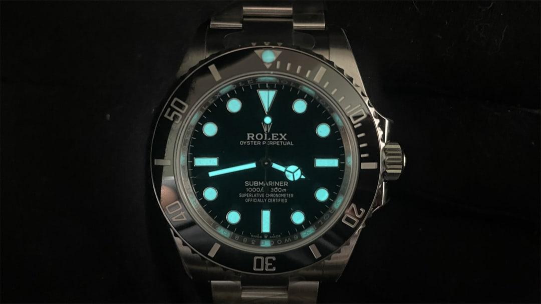 Submariner 124060 No Date — Acciaio 904L VSF 1:1 Best Edition · Ceramica nera · VS3230 — thumbnail 2