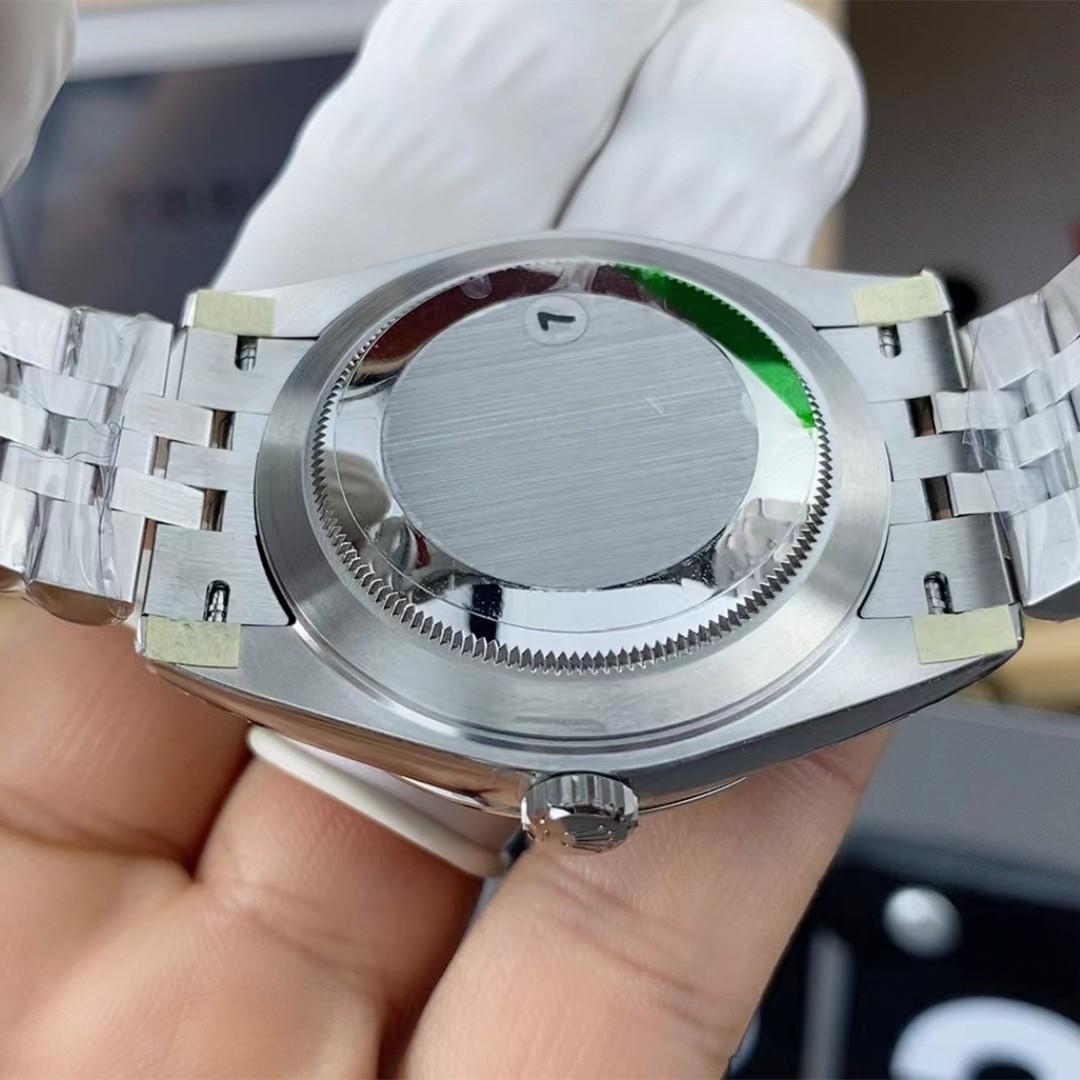 Datejust 41 126334 — 904L Steel VSF V2 1:1 Best Edition · Blue Textured Stick Dial · Fluted Bezel · Jubilee · DD3235 — thumbnail 7