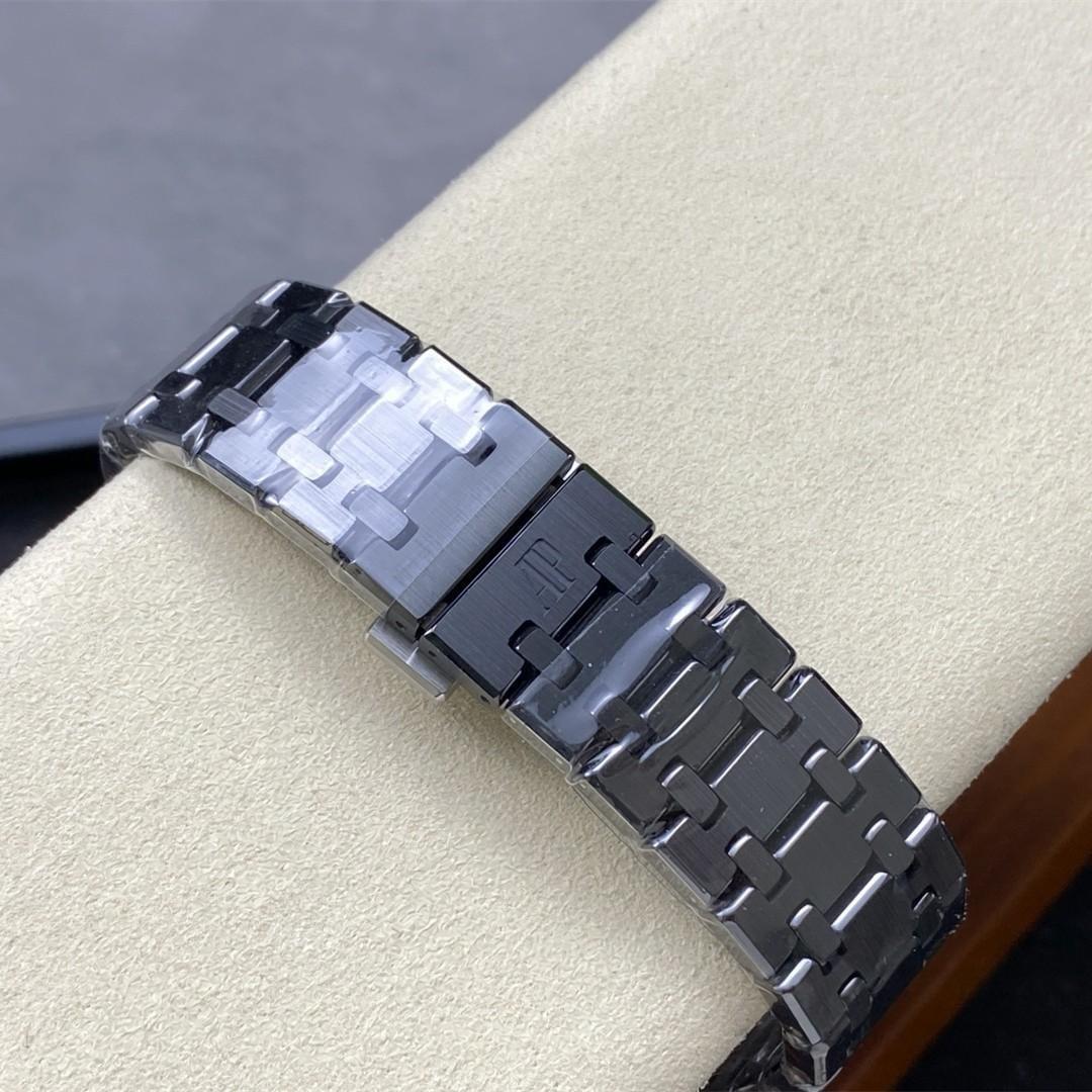 Royal Oak Openworked 15416CE 41mm — Schwarze Keramik THBF 1:1 Best Edition · Skelett-Zifferblatt · Keramikarmband · SA3132 — thumbnail 6