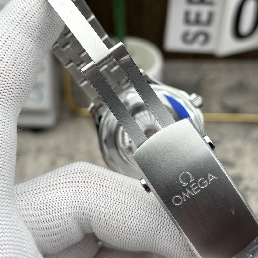 Omega Seamaster Diver 300M 210.30.42.20.01.001 — Stahl VSF V4 1:1 Best Edition · Schwarzes Wellen-Zifferblatt · Schwarze Keramik · VS8800 — thumbnail 6