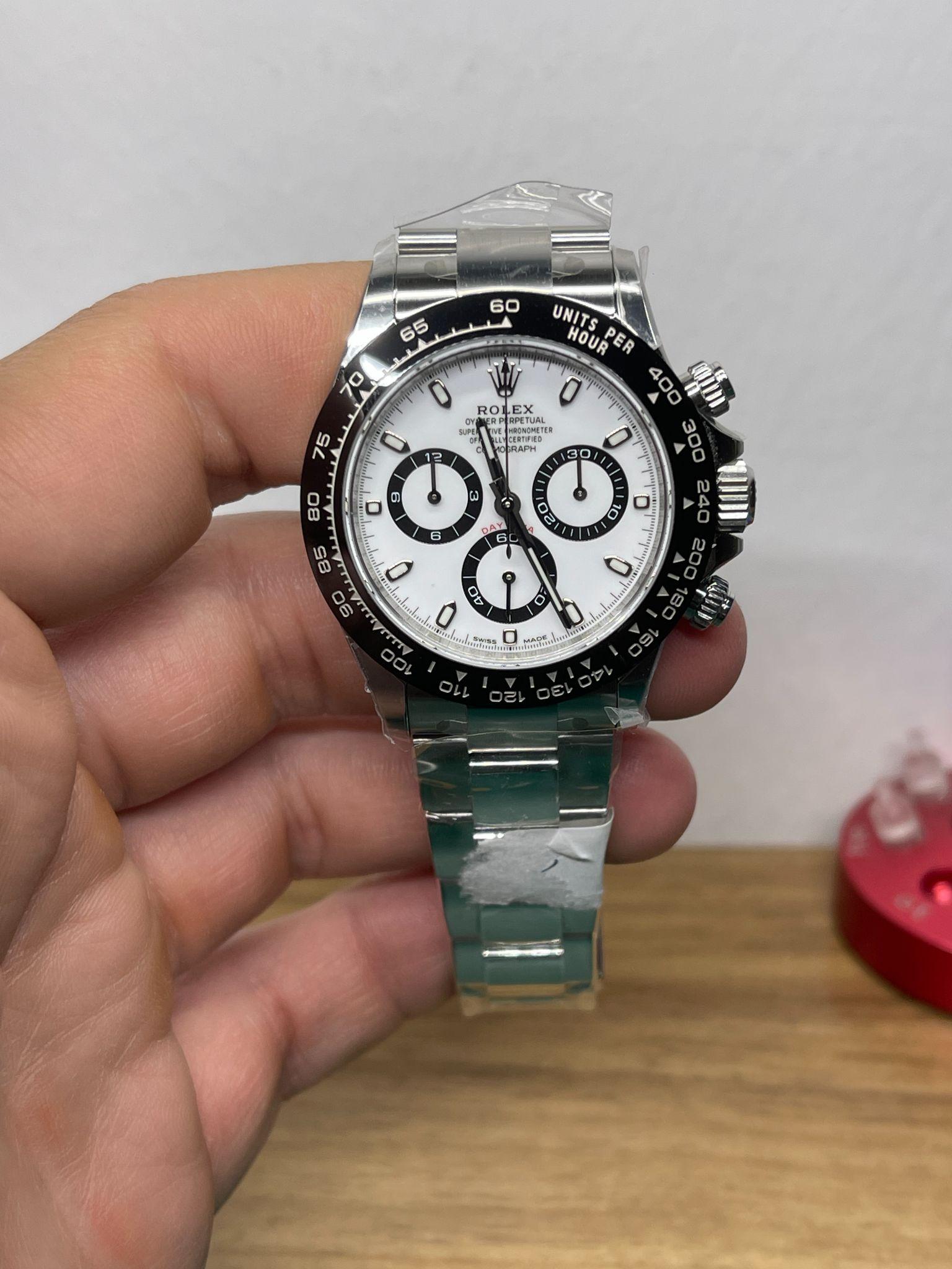 Custom Panda Chronograph Build — 4130 — thumbnail 3