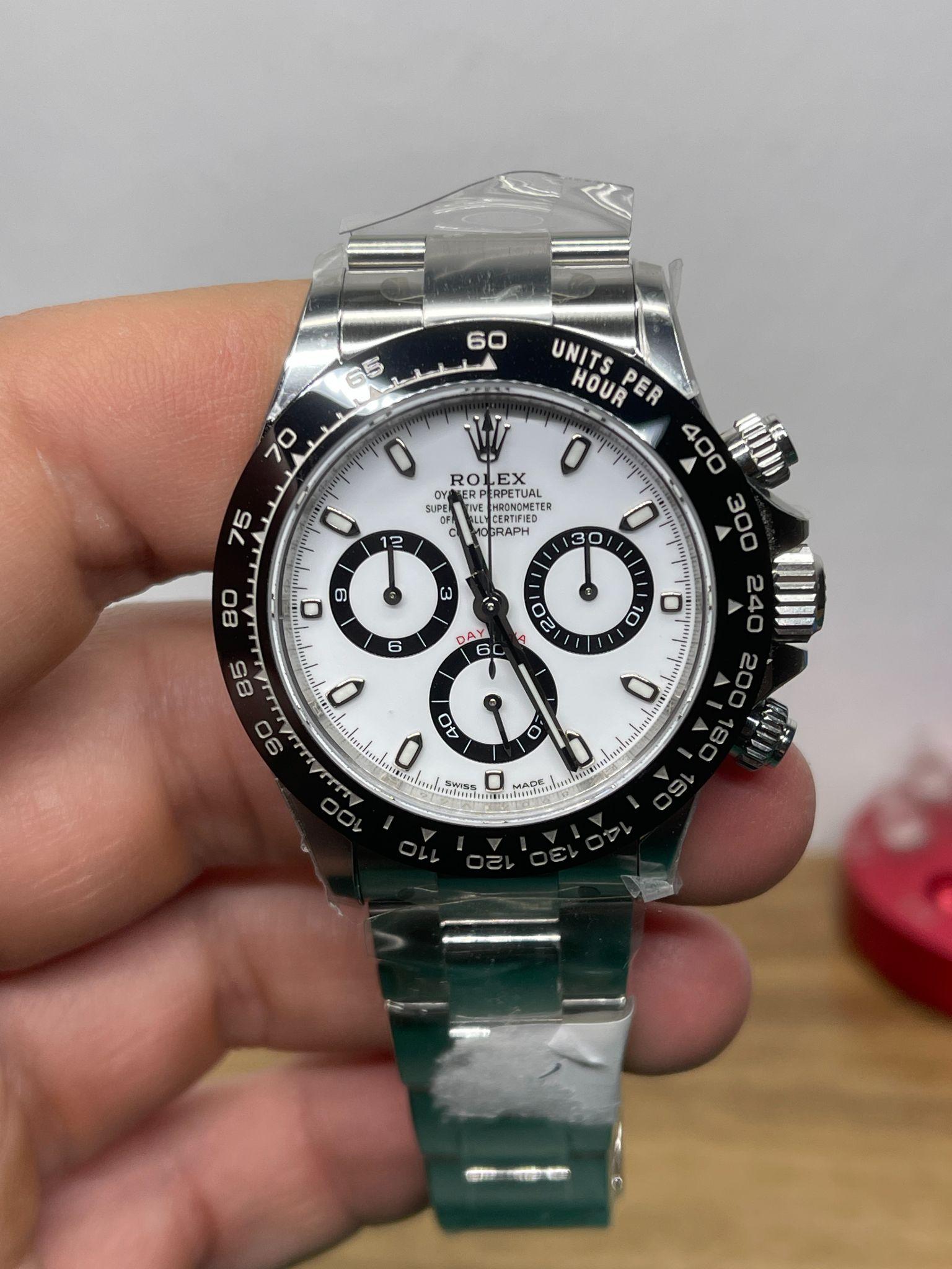 Custom Panda Chronograph Build — 4130 — thumbnail 5