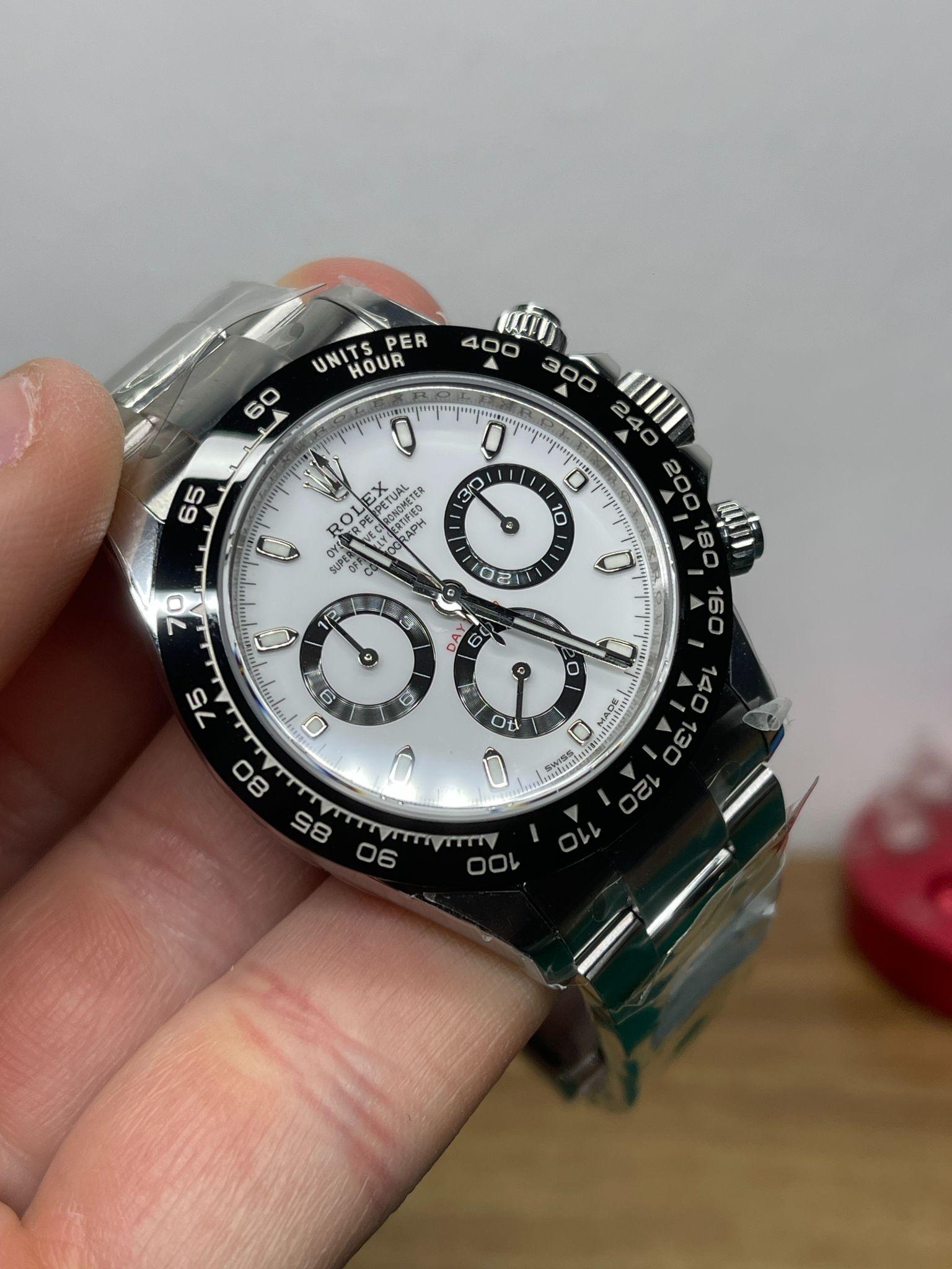 Custom Panda Chronograph Build — 4130 — thumbnail 7