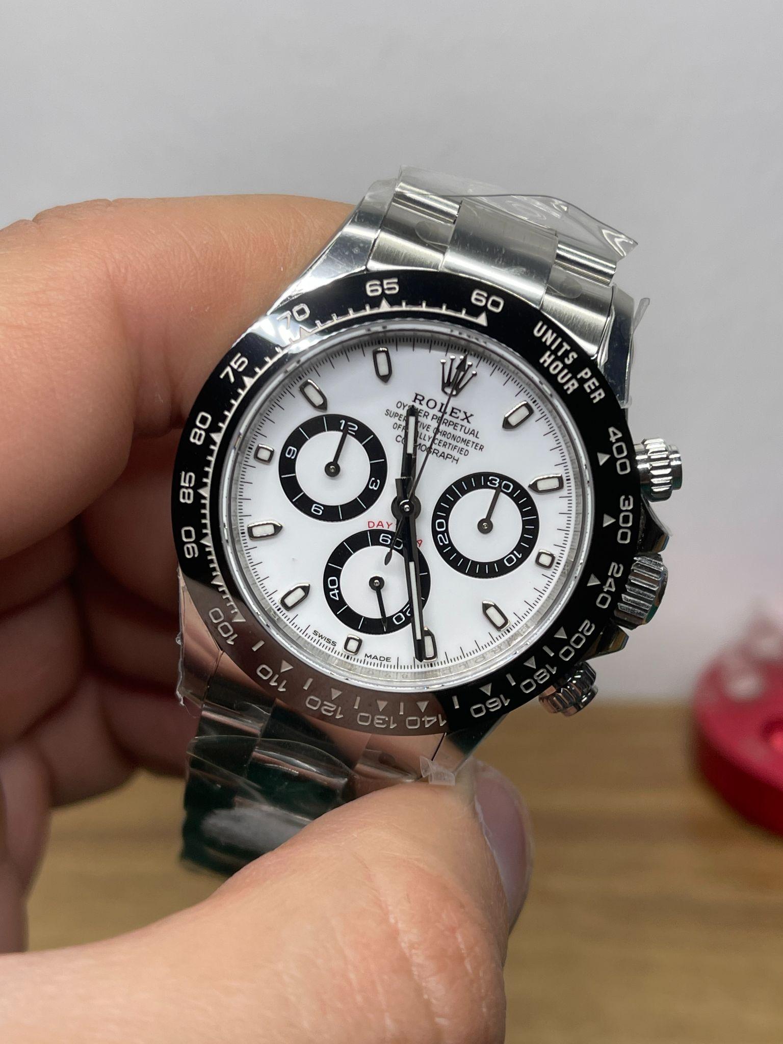 Custom Panda Chronograph Build — 4130 — thumbnail 10