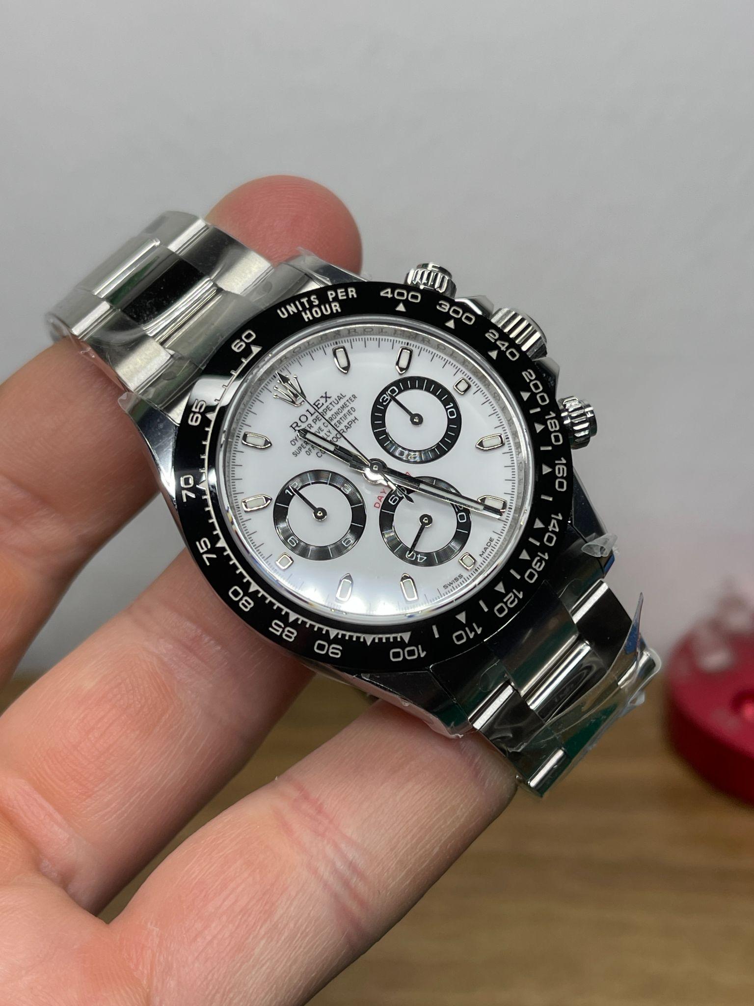 Custom Panda Chronograph Build — 4130 — thumbnail 12