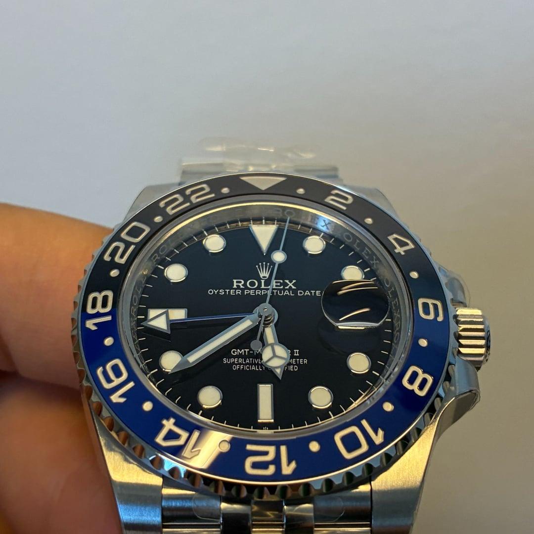 GMT-Master II 126710BLNR Batgirl Jubilee — 904L Steel VSF 1:1 Best Edition · Black Dial · Blue/Black Bezel · DD3285 — thumbnail 2