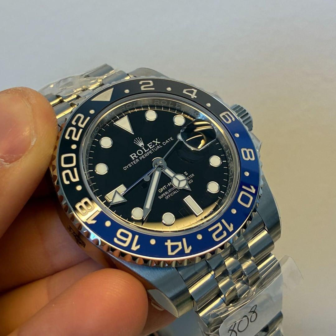 GMT-Master II 126710BLNR Batgirl Jubilee — 904L Steel VSF 1:1 Best Edition · Black Dial · Blue/Black Bezel · DD3285 — thumbnail 3