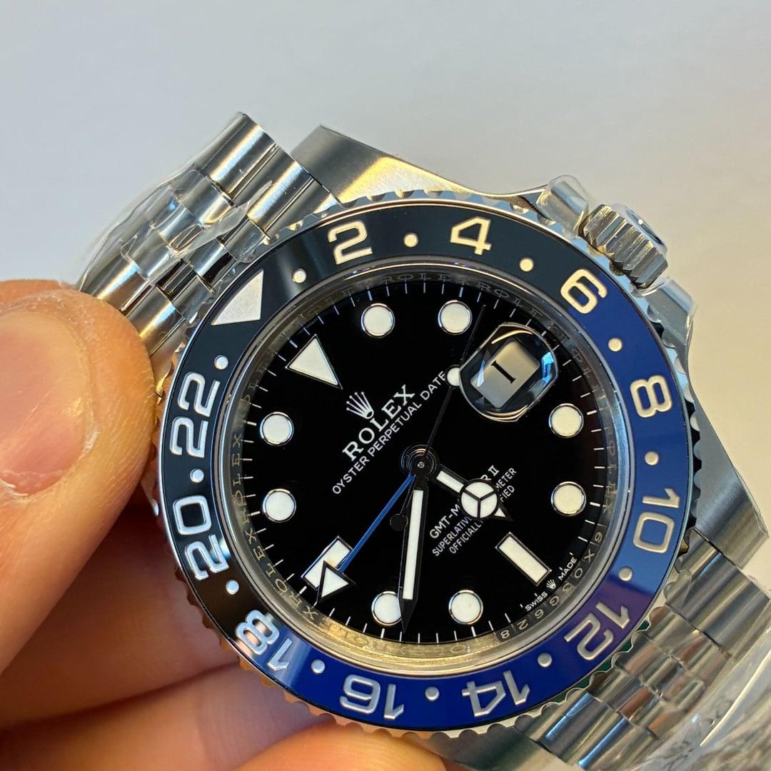 GMT-Master II 126710BLNR Batgirl Jubilee — 904L Steel VSF 1:1 Best Edition · Black Dial · Blue/Black Bezel · DD3285 — thumbnail 5