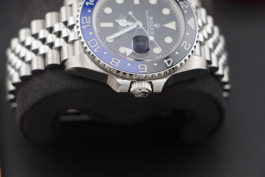 GMT-Master II 126710BLNR "Batgirl" — VSF V3 Remould · Black Dial · Blue/Black Bezel · Jubilee · VS3235 — thumbnail 2
