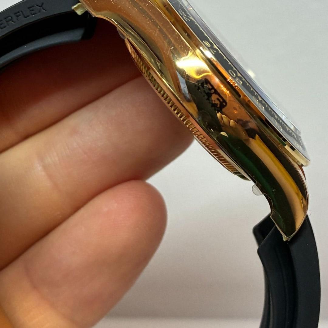 Cosmograph Daytona 126518 — Weighted 18K Yellow Gold VSF V3 · Tiffany Dial · Black Ceramic Bezel · DD4131 — thumbnail 5