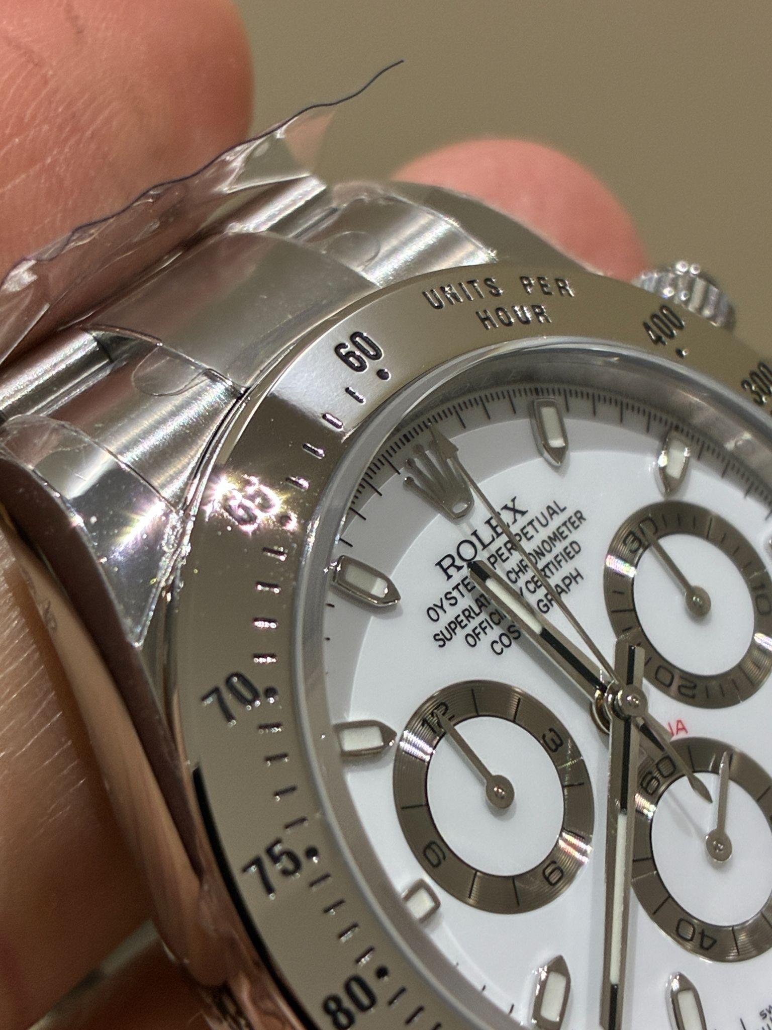 Cosmograph Daytona 116520 — Super Custom Build · VSF V3 Base · White Panda Dial · DD4130 — thumbnail 2