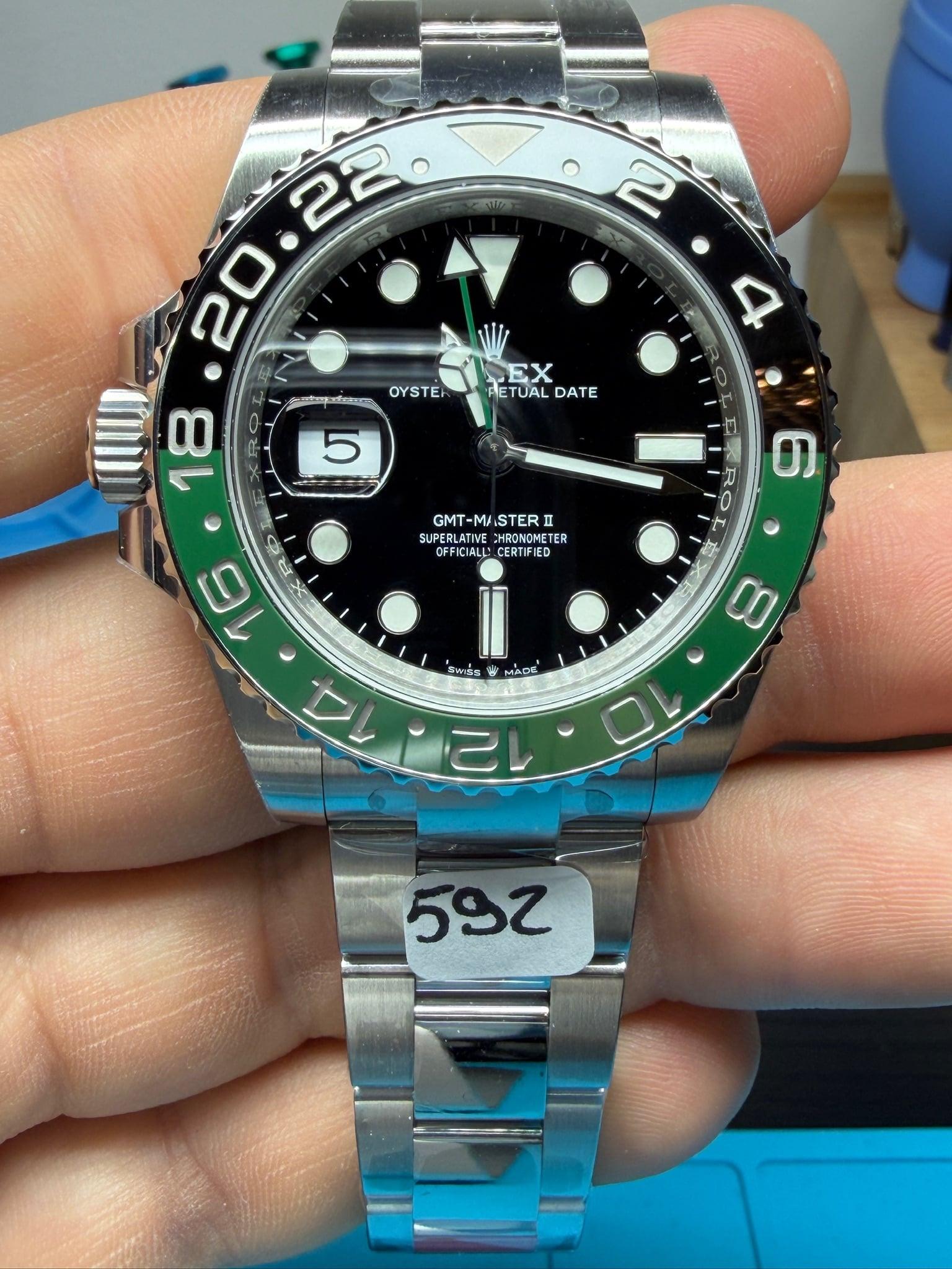 GMT-Master II 126729 VTNR — 904L Steel VSF 1:1 Best Edition · Green Dial · Green/Black Bezel · DD3285 CHS V3 — thumbnail 4