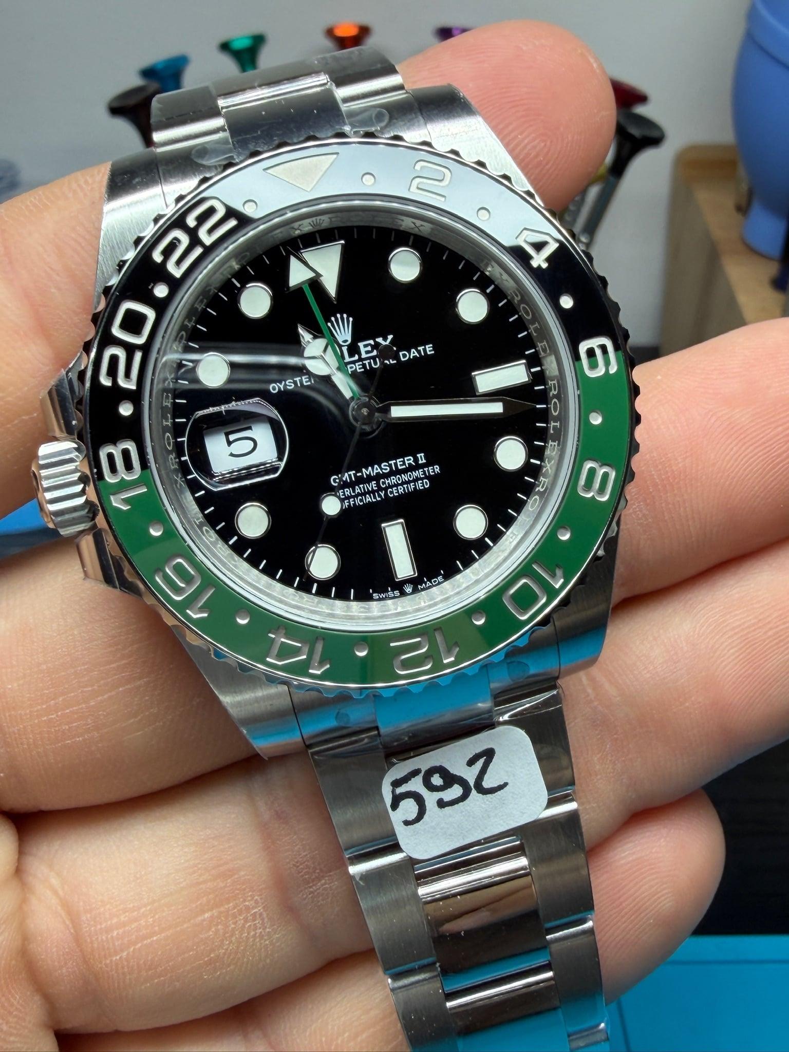 GMT-Master II 126729 VTNR — 904L Steel VSF 1:1 Best Edition · Green Dial · Green/Black Bezel · DD3285 CHS V3 — view 1