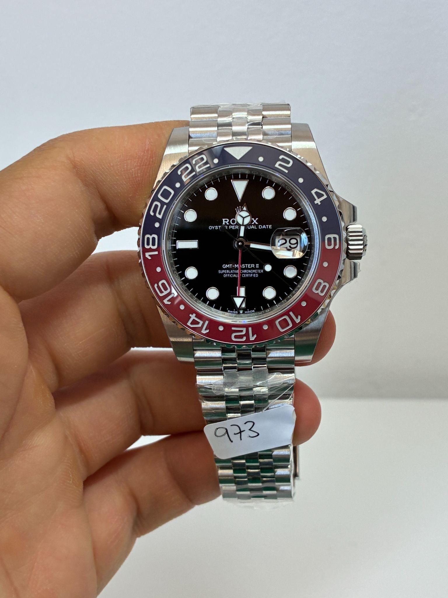 GMT-Master II 126710BLRO Pepsi Jubilee — 904L Steel VSF V3 1:1 Best Edition · Black Dial · Pepsi Bezel · DD3285 — thumbnail 3