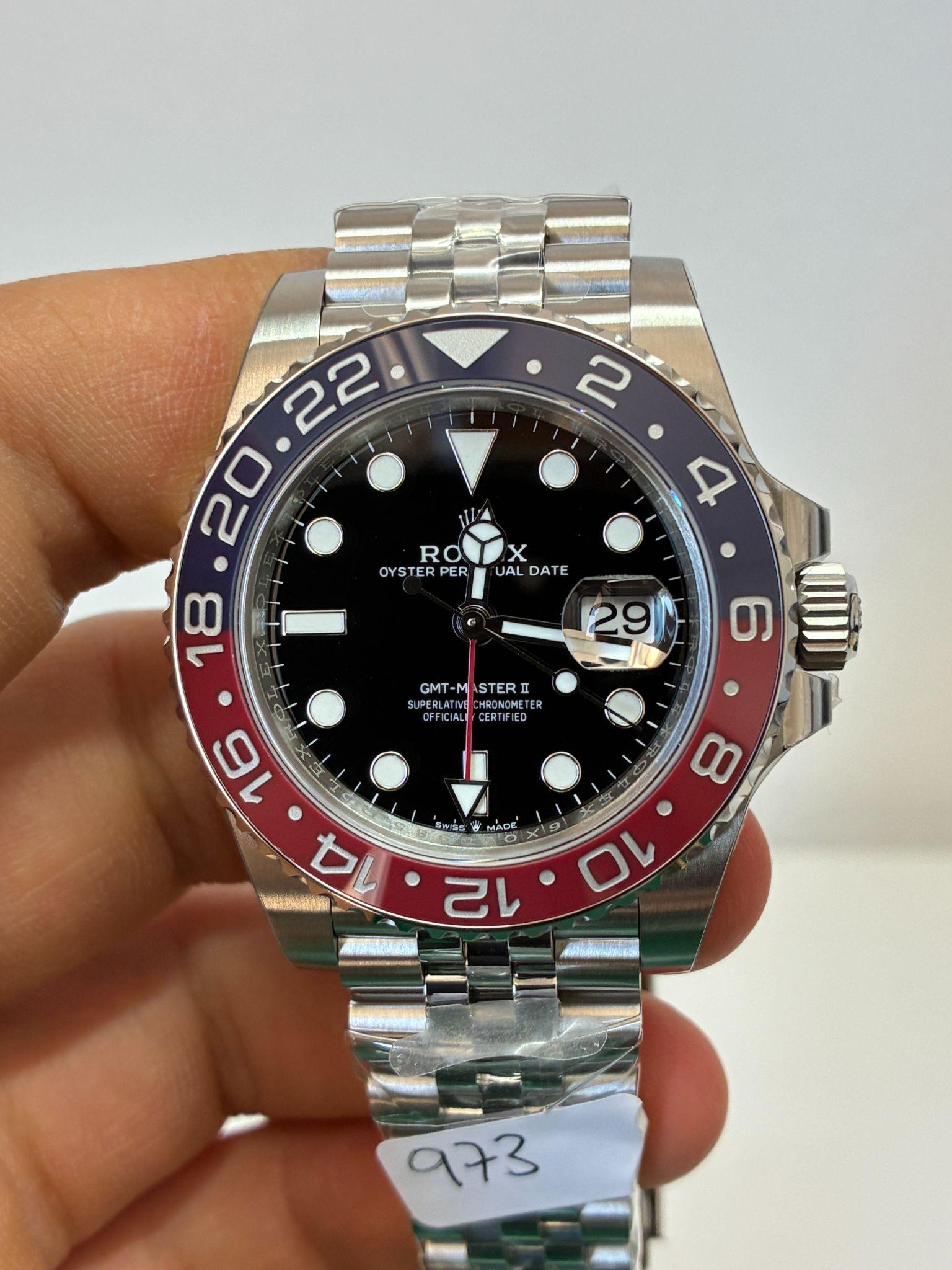 GMT-Master II 126710BLRO Pepsi Jubilee — 904L Steel VSF V3 1:1 Best Edition · Black Dial · Pepsi Bezel · DD3285 — thumbnail 9