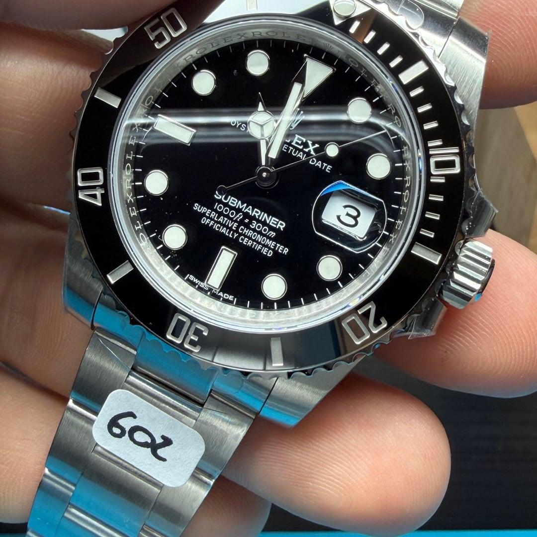 Submariner 116610LN — 904L-Stahl VSF 1:1 Best Edition · Schwarzes Zifferblatt · Schwarze Keramiklünette · VS3135 — thumbnail 3