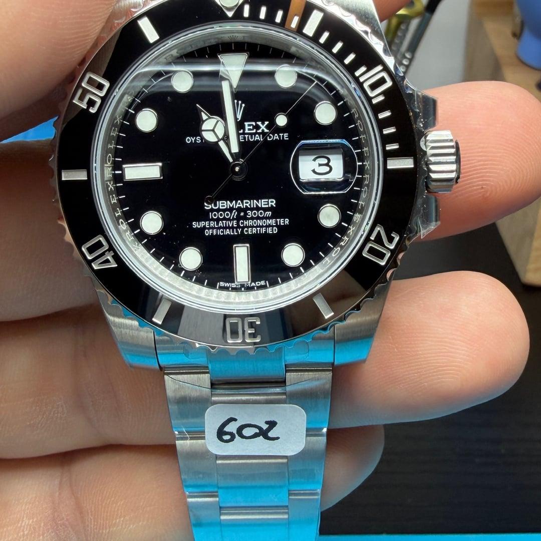 Submariner 116610LN — 904L-Stahl VSF 1:1 Best Edition · Schwarzes Zifferblatt · Schwarze Keramiklünette · VS3135 — thumbnail 4