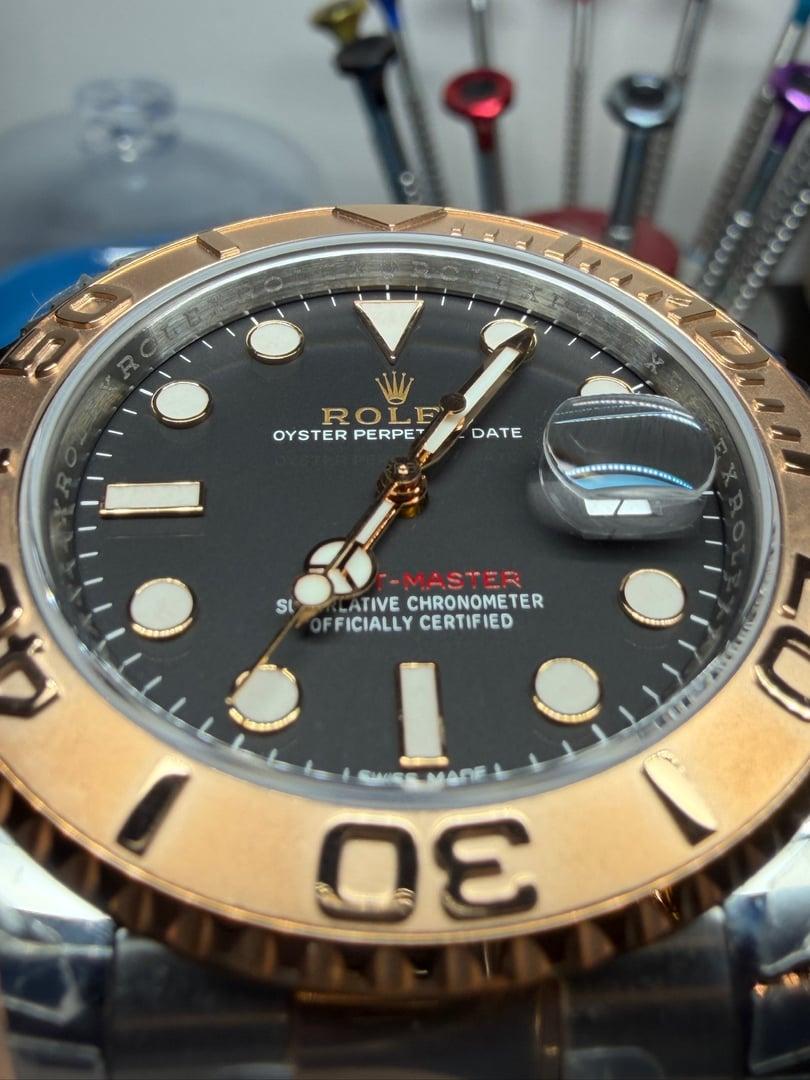 Yacht-Master 116621 — 904L Steel & Rose Gold Two-Tone VSF 1:1 Best Edition · Brown Dial · VS3135 — thumbnail 4
