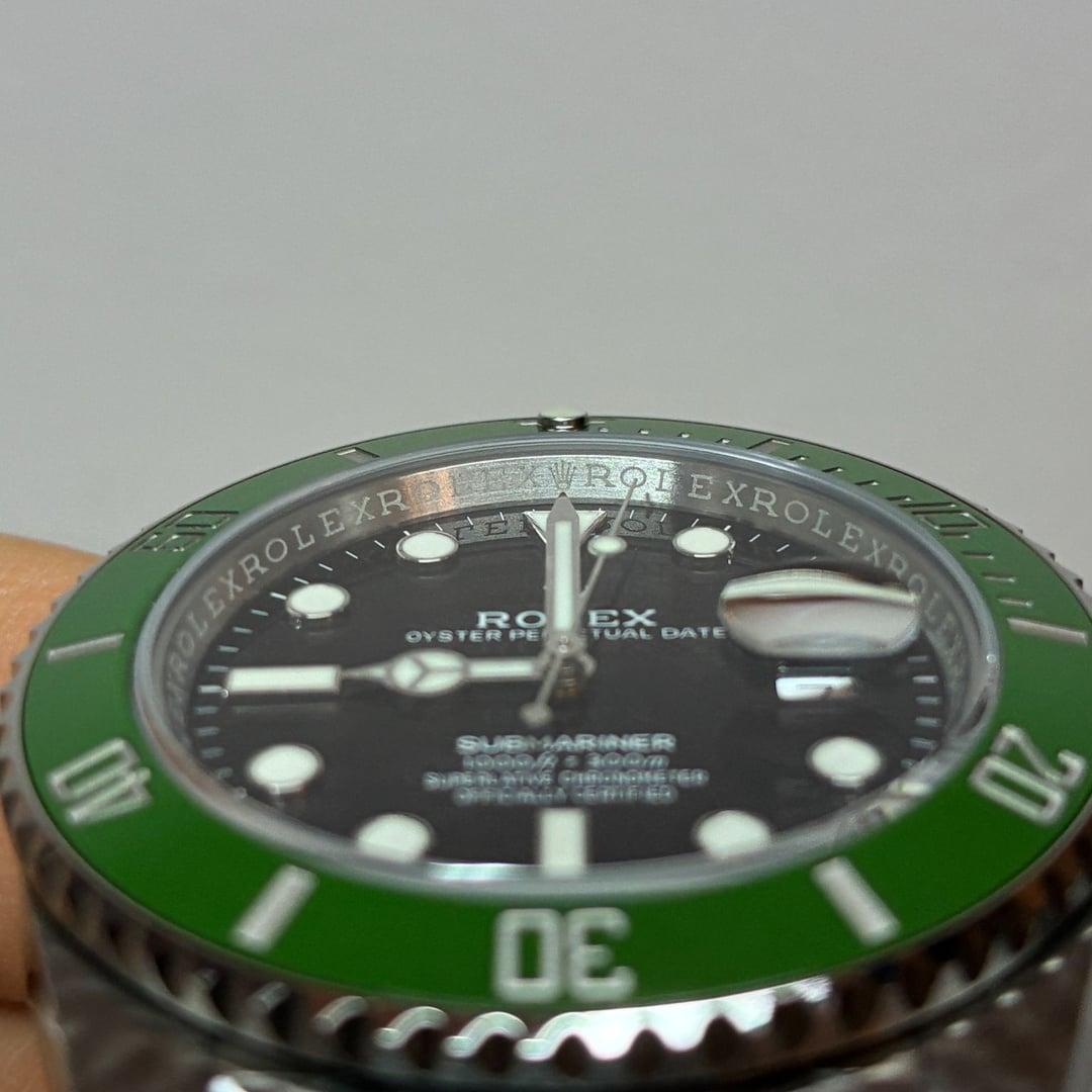 Submariner 126610LV „Starbucks“ 41mm — 904L-Stahl ARF MK2 1:1 Best Edition · Schwarzes Zifferblatt · Grüne Keramiklünette · DD3235 — thumbnail 5