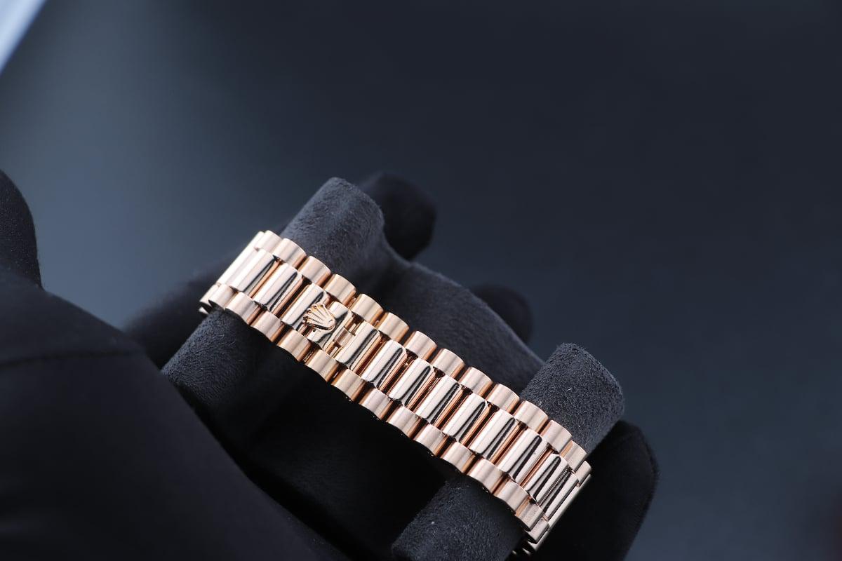 Custom 40mm Rose Gold Presidential-Style Build — DD3255 — thumbnail 2