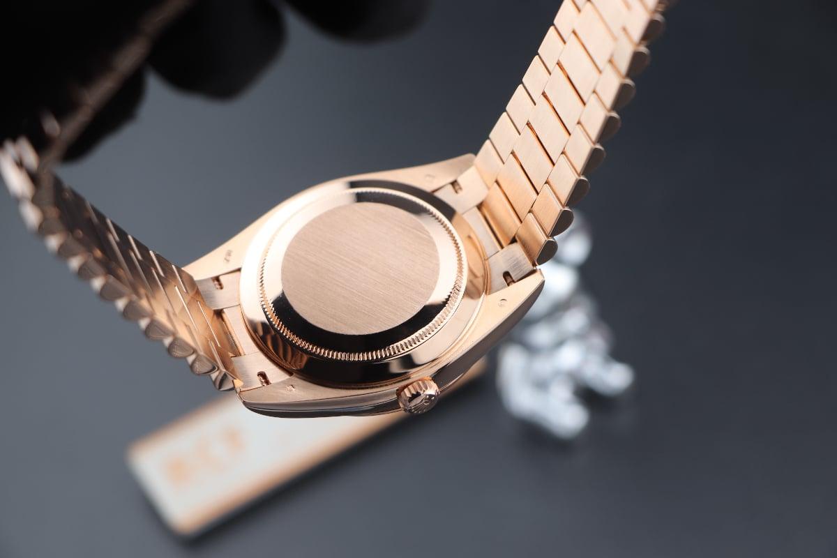 Custom 40mm Rose Gold Presidential-Style Build — DD3255 — thumbnail 3