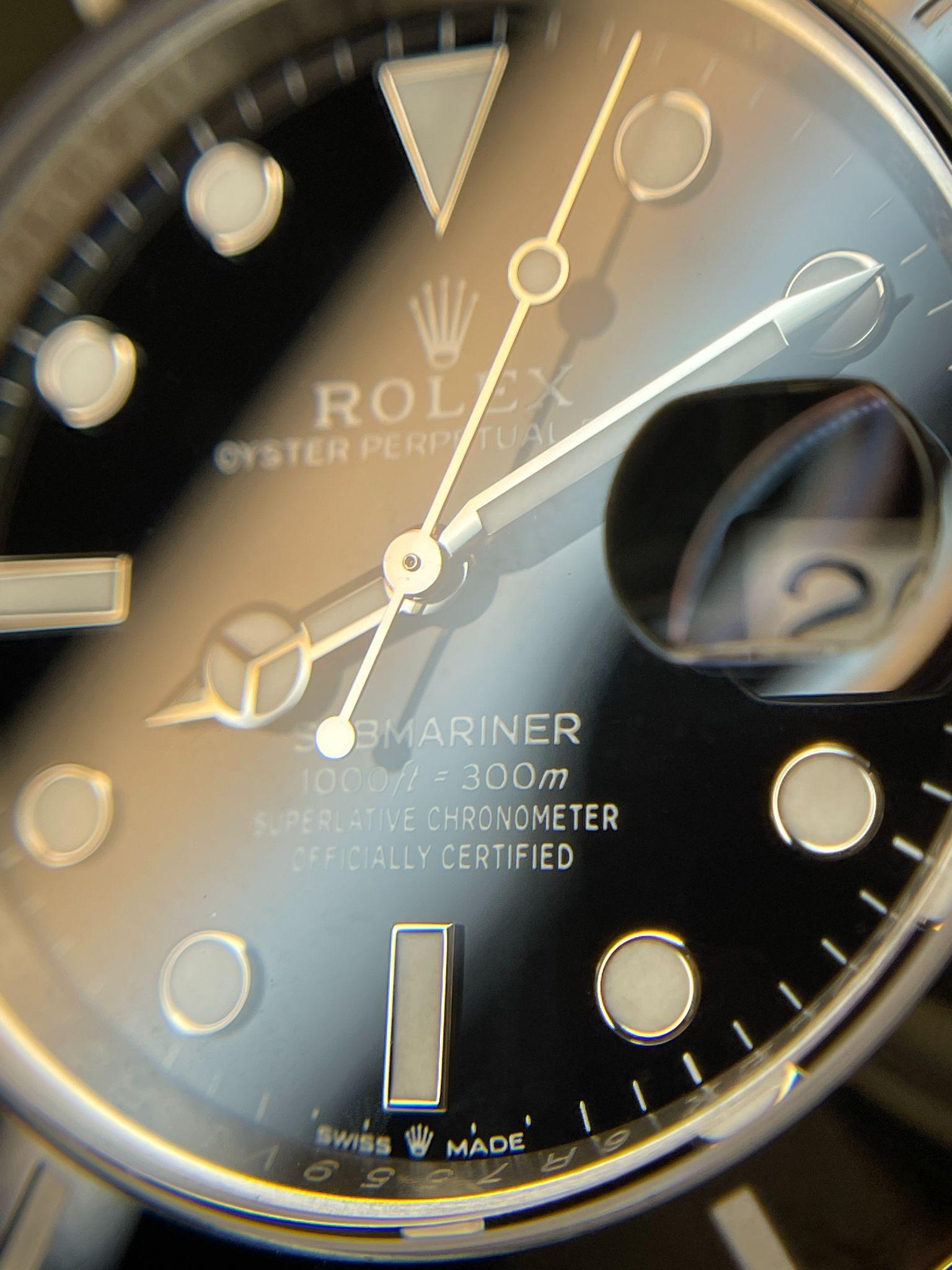 Submariner 126610LN — Build Franken Negro · Esfera Negra · Bisel Cerámico Negro · Fecha · Oyster · VS3235 — thumbnail 4