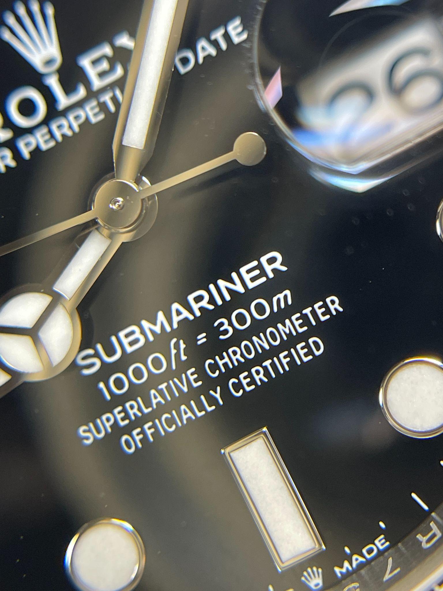 Submariner 126610LN — Build Franken Negro · Esfera Negra · Bisel Cerámico Negro · Fecha · Oyster · VS3235 — thumbnail 8