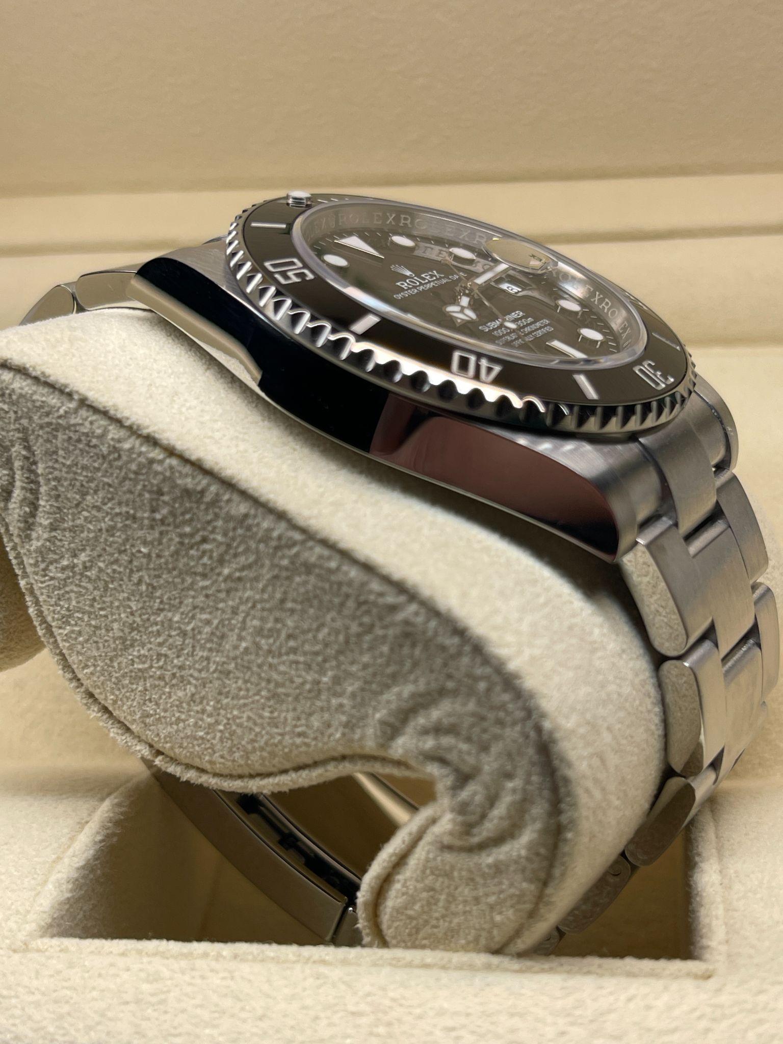 Submariner 126610LN — Build Franken Negro · Esfera Negra · Bisel Cerámico Negro · Fecha · Oyster · VS3235 — thumbnail 9