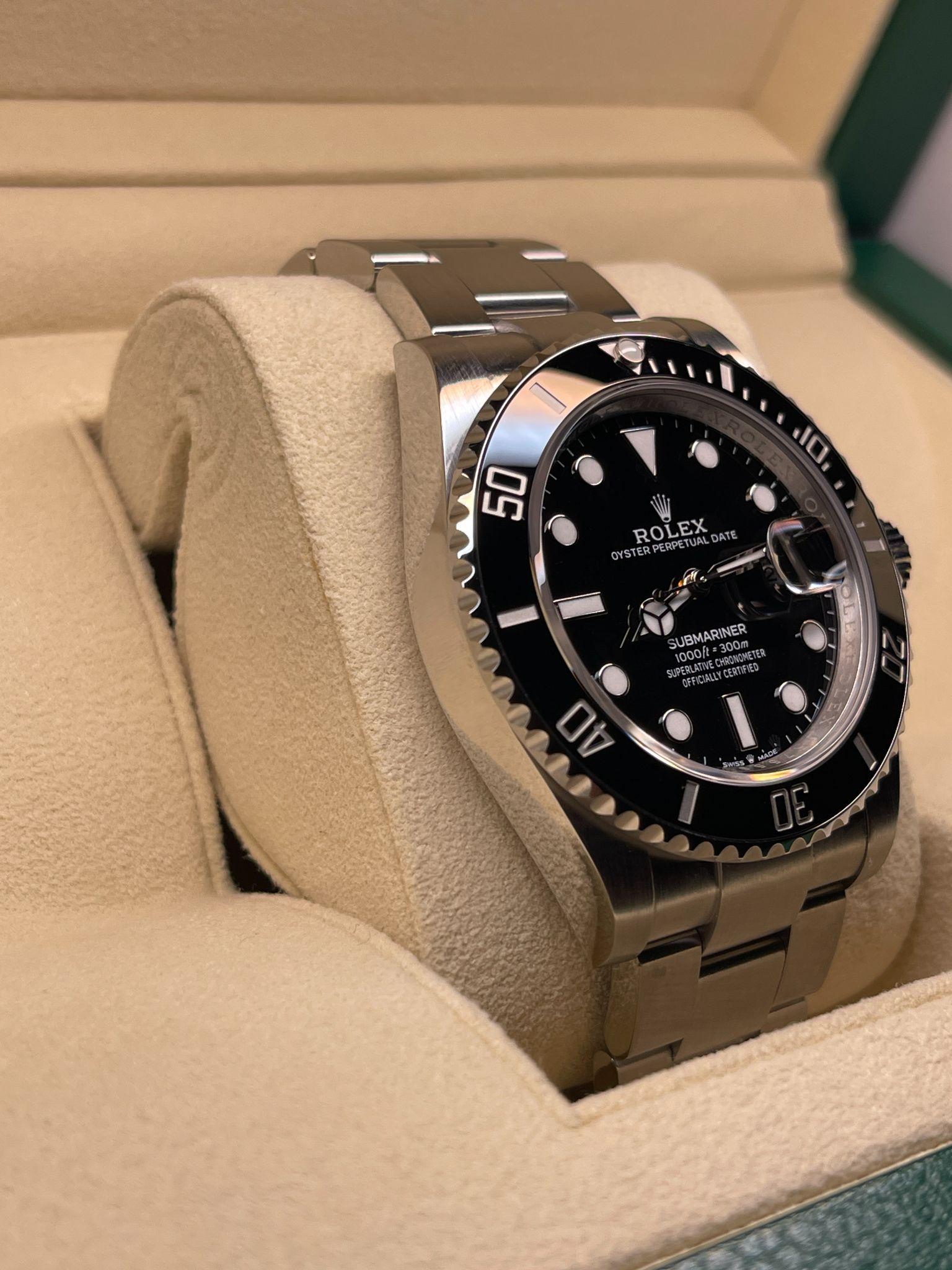 Submariner 126610LN — Build Franken Negro · Esfera Negra · Bisel Cerámico Negro · Fecha · Oyster · VS3235 — thumbnail 10