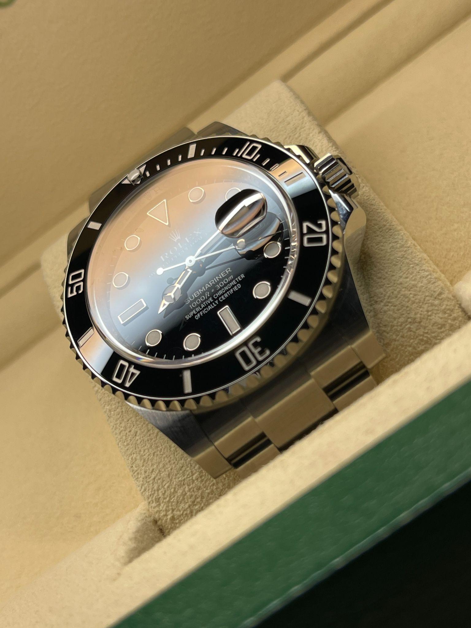 Submariner 126610LN — Build Franken Negro · Esfera Negra · Bisel Cerámico Negro · Fecha · Oyster · VS3235 — thumbnail 13