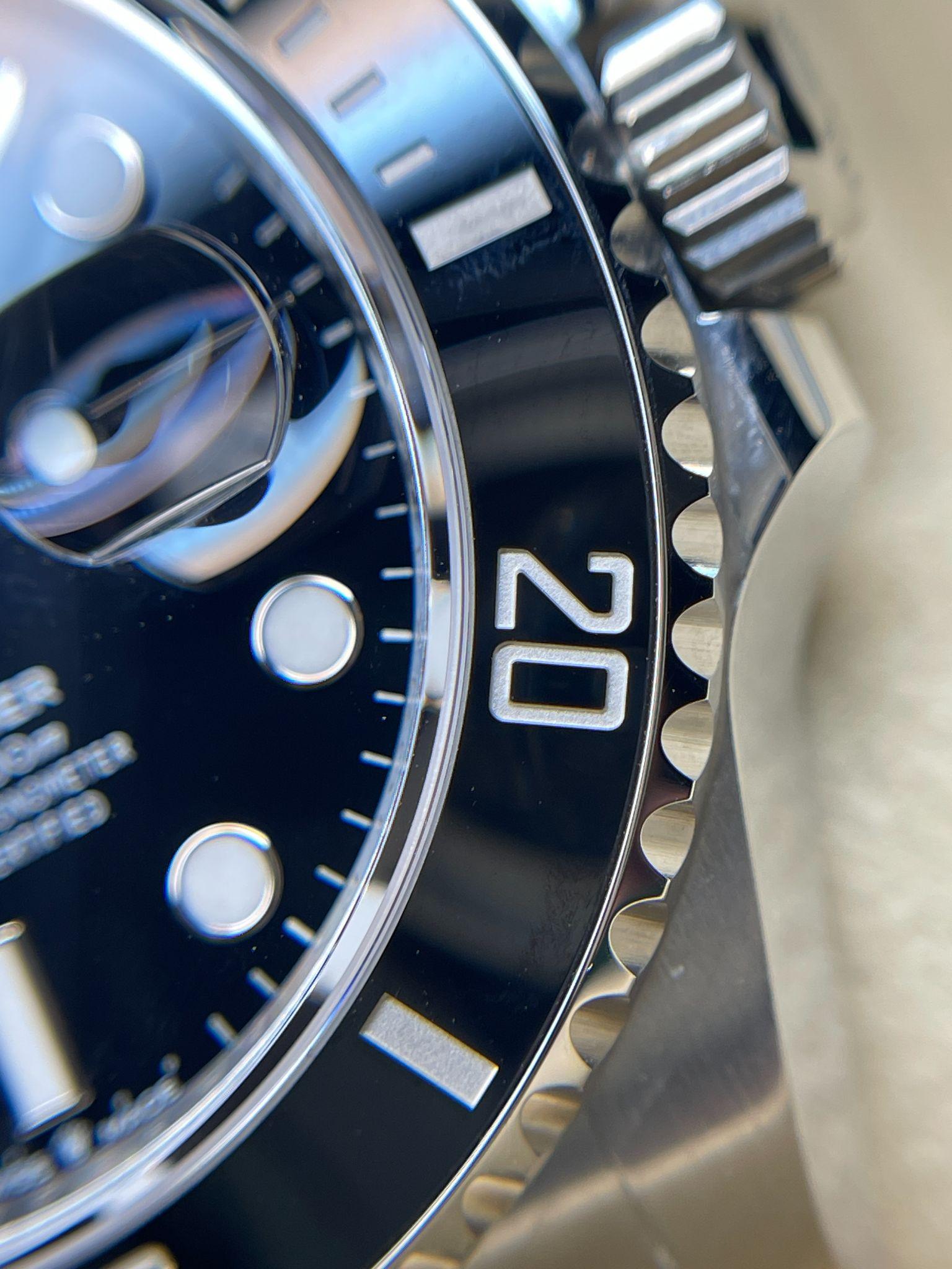 Submariner 126610LN — Build Franken Negro · Esfera Negra · Bisel Cerámico Negro · Fecha · Oyster · VS3235 — thumbnail 15